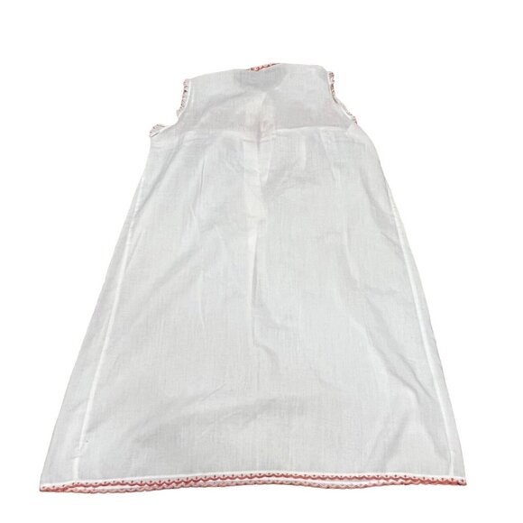 Vetterman Germany short vintage Sleeveless nightgown Ukranian Embroidered Medium - Picture 3 of 5